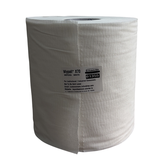 Wypall x70 Wiper Roll 1355 38x20 cm | Pack of 4 (100m Length)