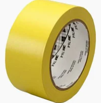 3M General Purpose Vinyl Tape 764 Yellow 2"x33Metres | Box of 6 Rolls