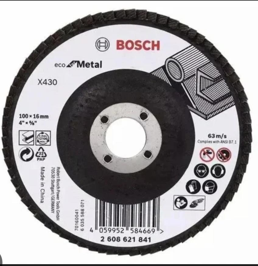 flap disc X430  4"   G 80  (pack of 200)