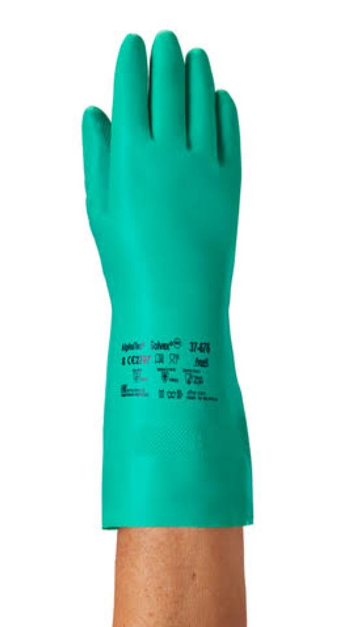 Ansell Solvex 37-676 Protective Gloves(pack of 12 Pairs)