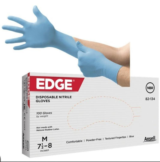 Ansell Edge 82-134 disposable gloves (pack of 500 pairs)